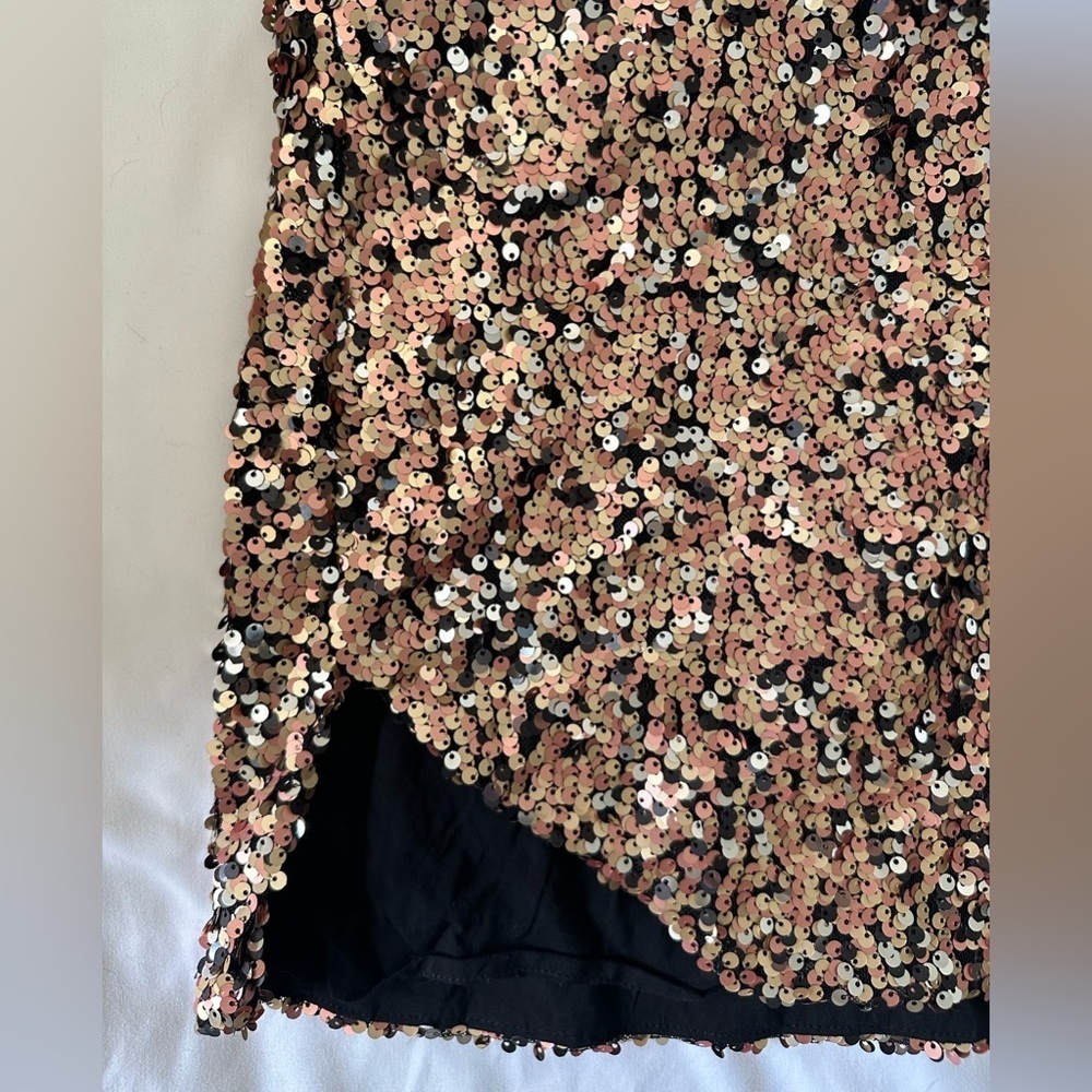 Free People NWT Annalise Sequin Mini in Multi Combo Size 4 - Picture 3 of 9